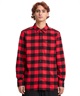 VOLCOM ボルコム 長袖 シャツ メンズ チェックシャツ ロングスリーブシャツ CADEN PLAID LS A0532506(LRD-S)