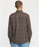 VOLCOM ボルコム 長袖 シャツ メンズ チェックシャツ ロングスリーブシャツ CADEN PLAID LS A0532506(LRD-S)