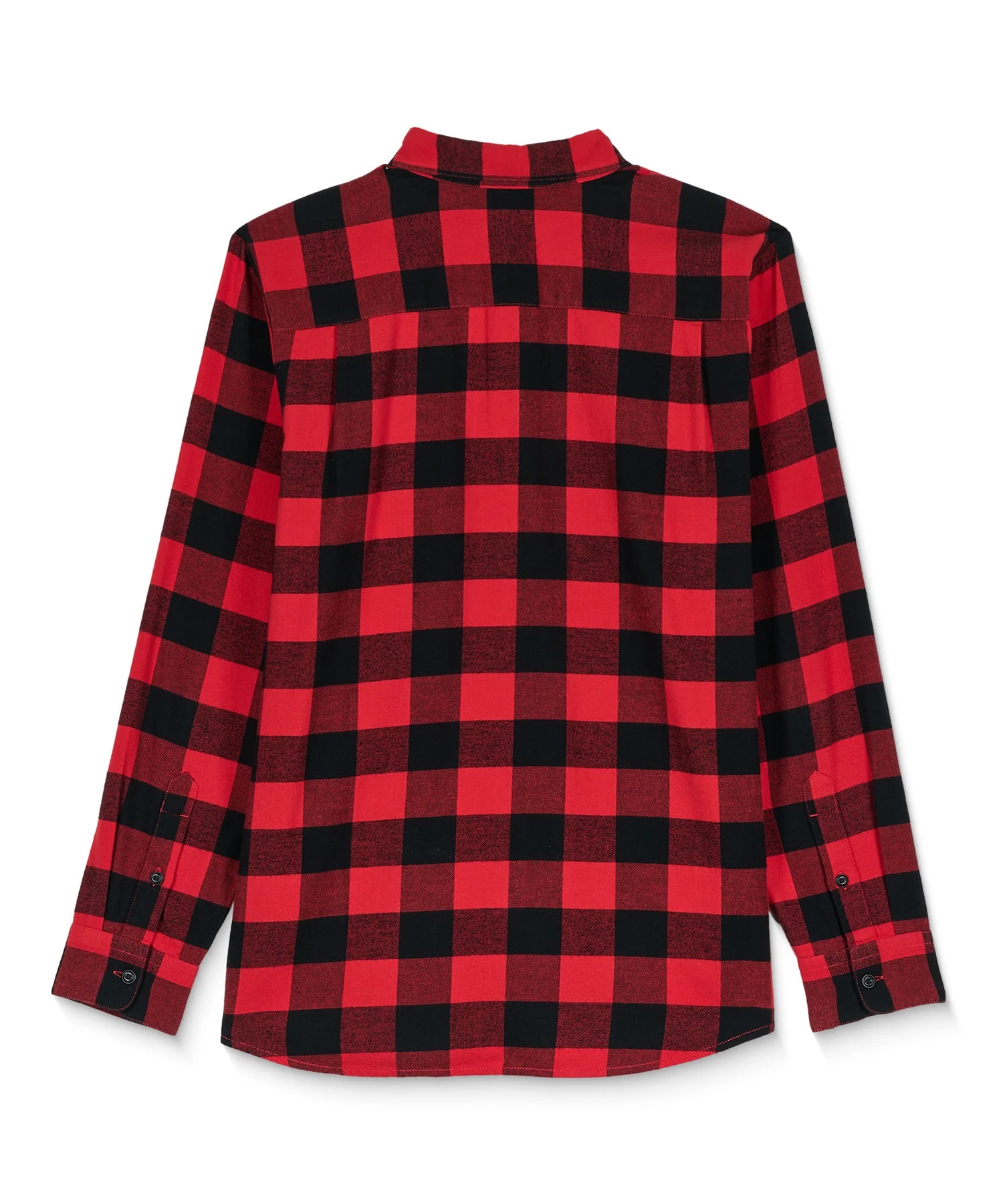 VOLCOM ボルコム 長袖 シャツ メンズ チェックシャツ ロングスリーブシャツ CADEN PLAID LS A0532506(LRD-S)