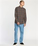 VOLCOM ボルコム 長袖 シャツ メンズ チェックシャツ ロングスリーブシャツ CADEN PLAID LS A0532506(LRD-S)
