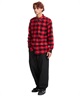 VOLCOM ボルコム 長袖 シャツ メンズ チェックシャツ ロングスリーブシャツ CADEN PLAID LS A0532506(LRD-S)