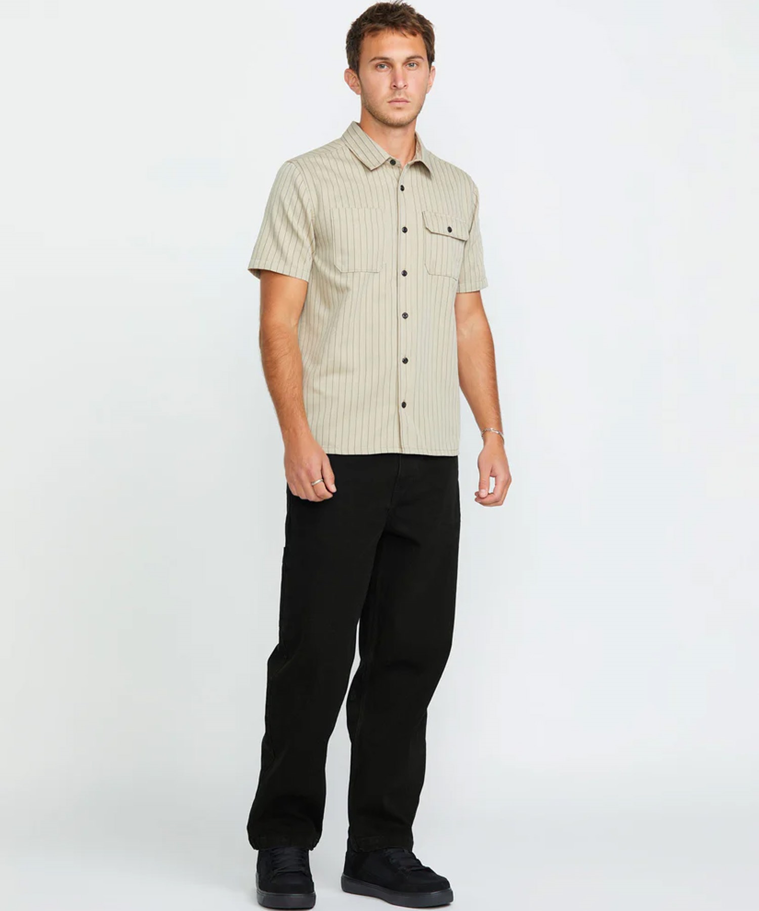 VOLCOM ボルコム ロングパンツ メンズ デニム ジーンズ テーパード