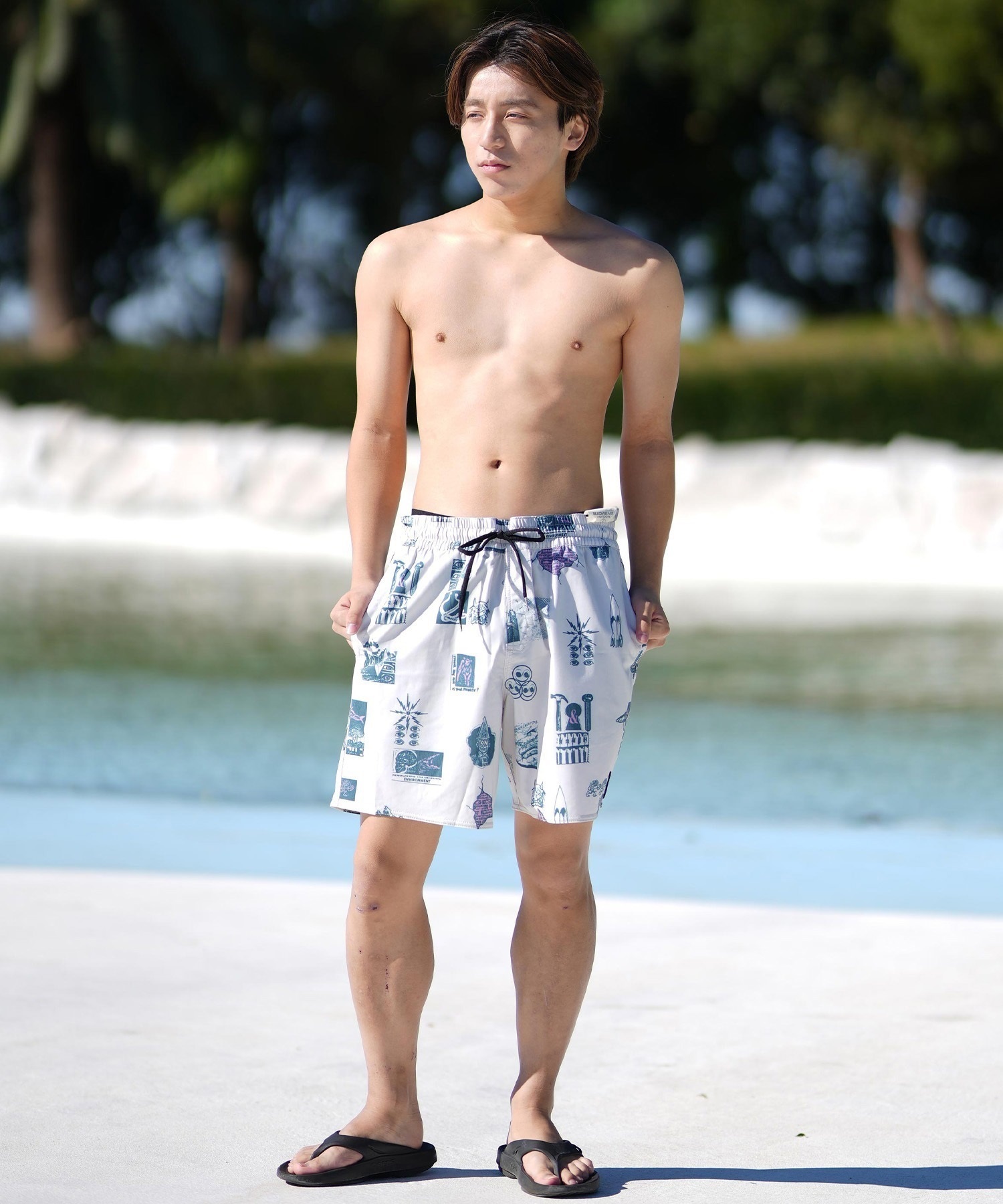 VOLCOM ボルコム 水着 海パン トランクス サーフパンツ メンズ 水陸