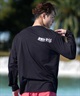VOLCOM ボルコム 水着 長袖 ラッシュガード メンズ UVカット Pistol Surf rashguard A9312505(WHT-S)