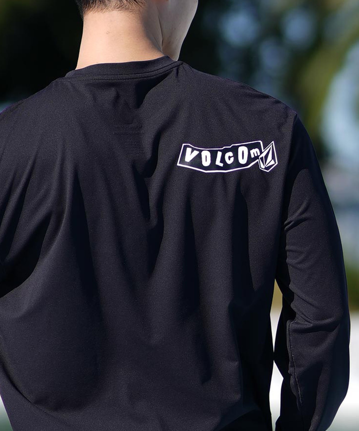 VOLCOM ボルコム 水着 長袖 ラッシュガード メンズ UVカット Pistol Surf rashguard A9312505(WHT-S)