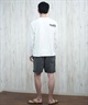 VOLCOM ボルコム 水着 長袖 ラッシュガード メンズ UVカット Pistol Surf rashguard A9312505(WHT-S)