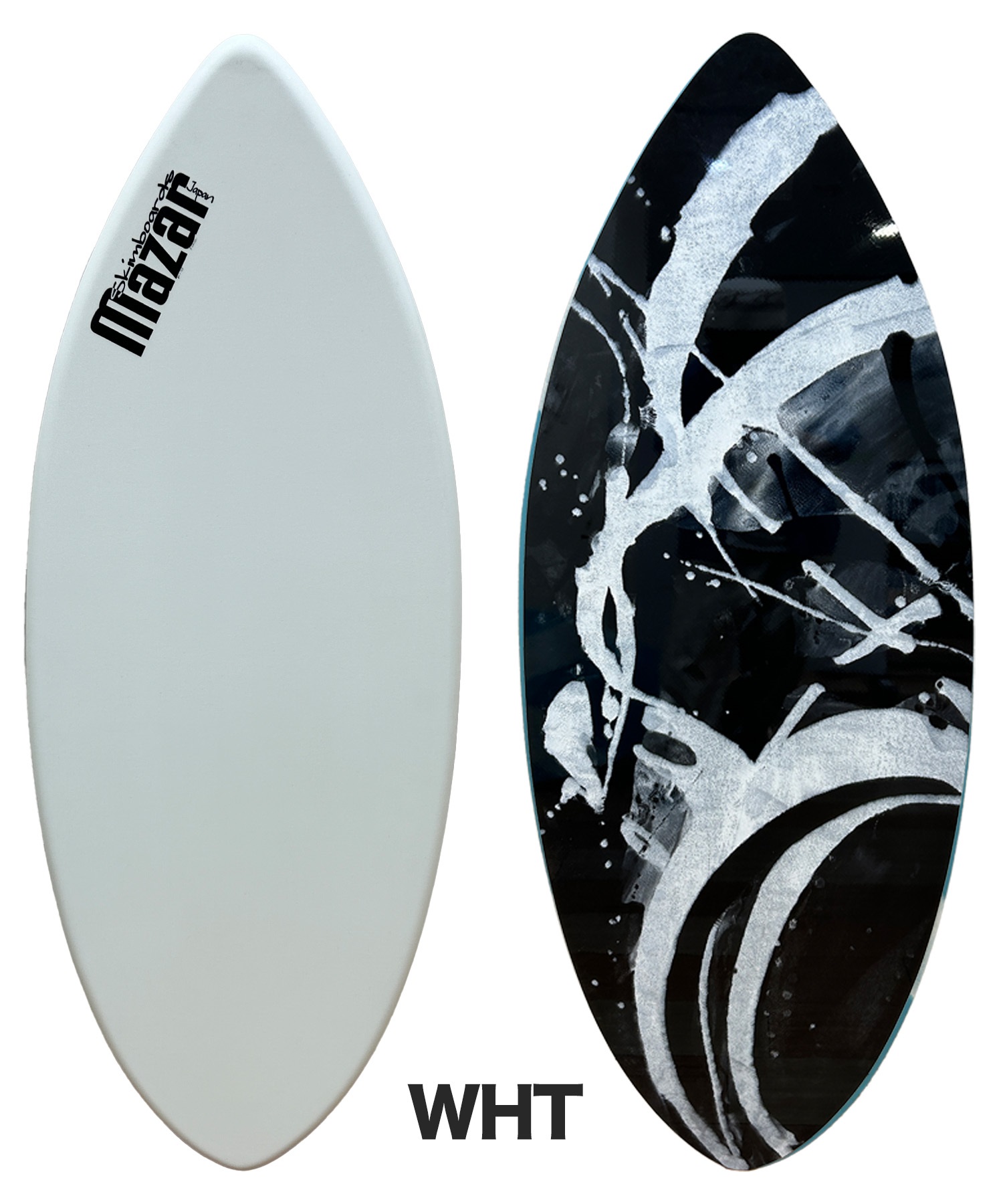 MAZAR マザー BASIC+ ベーシック＋ スキムボード ムラサキスポーツ(WHT-131cm)