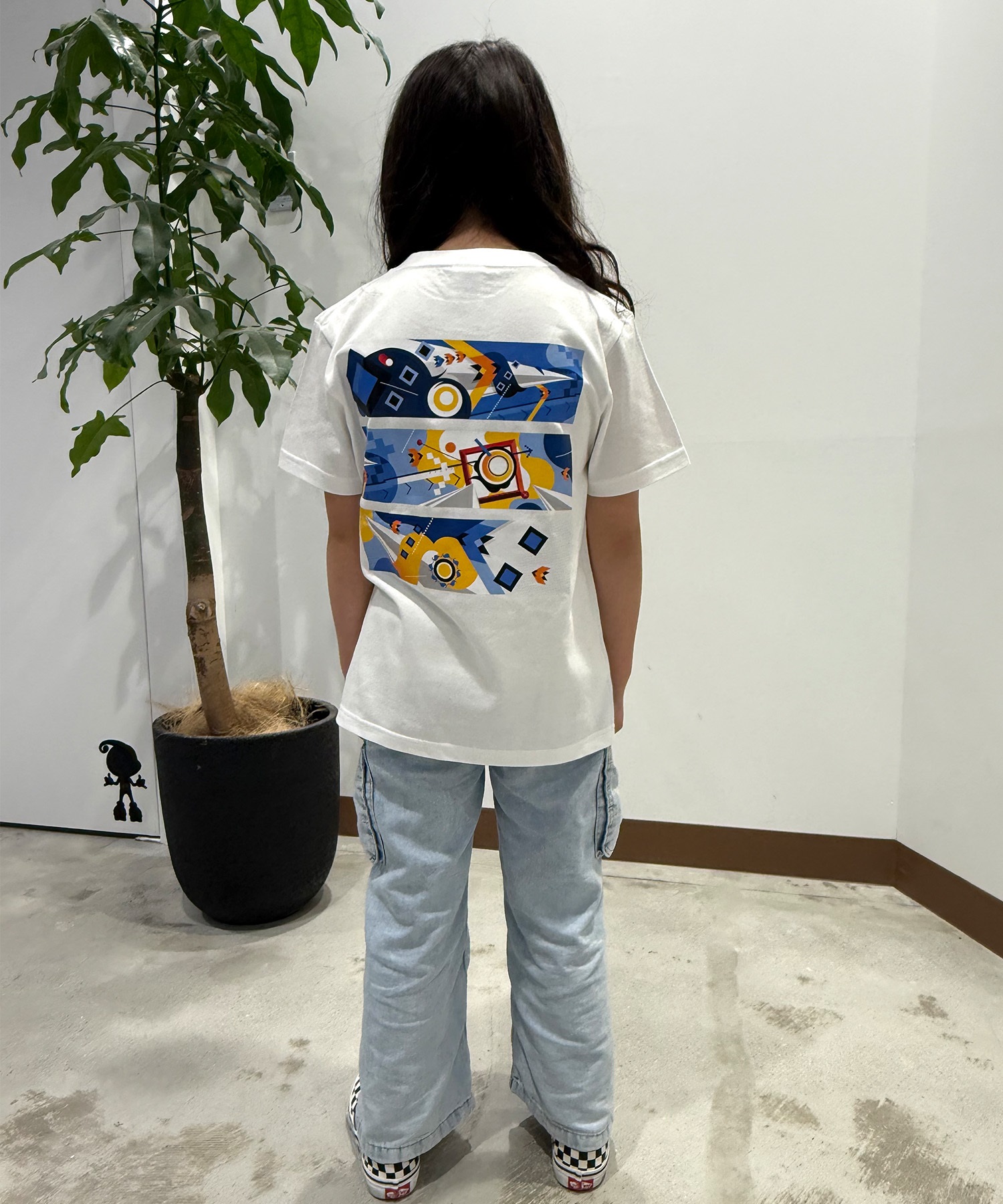 ららぽーとEXPOCITY店1周年記念限定 キッズ ジュニア 子供 半袖 T