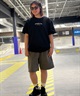 ららぽーとEXPOCITY店1周年記念限定 半袖 Tシャツ バックプリント メンズ レディース ユニセックス EXPO01M ムラサキスポーツ限定(WHT-M)