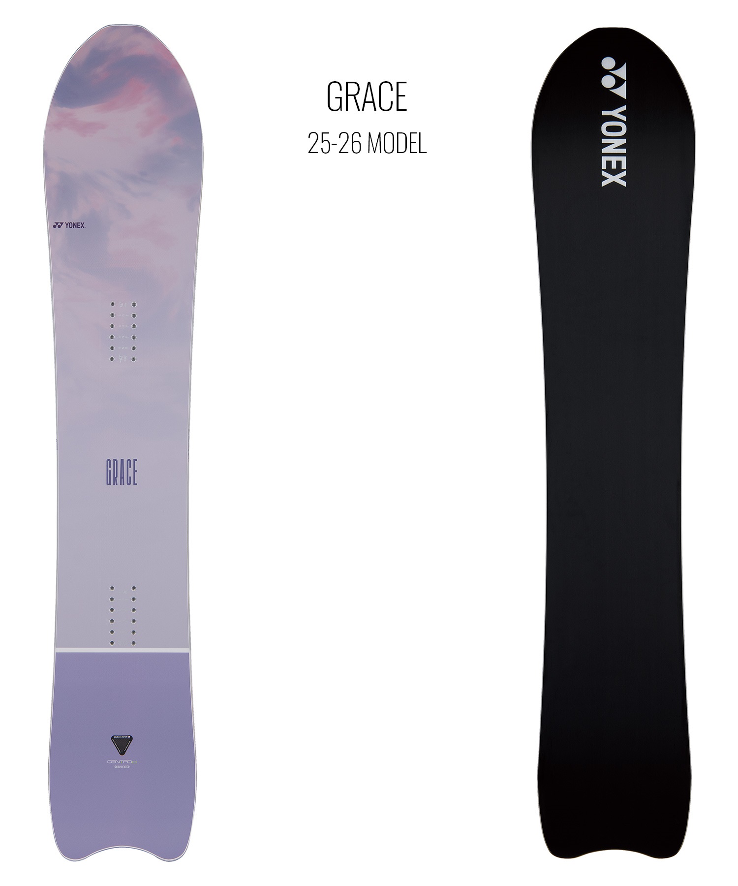 【早期購入】YONEX ヨネックス スノーボード 板 メンズ GRACE ムラサキスポーツ 25-26モデル MM C21(ONECOLOR-147cm)