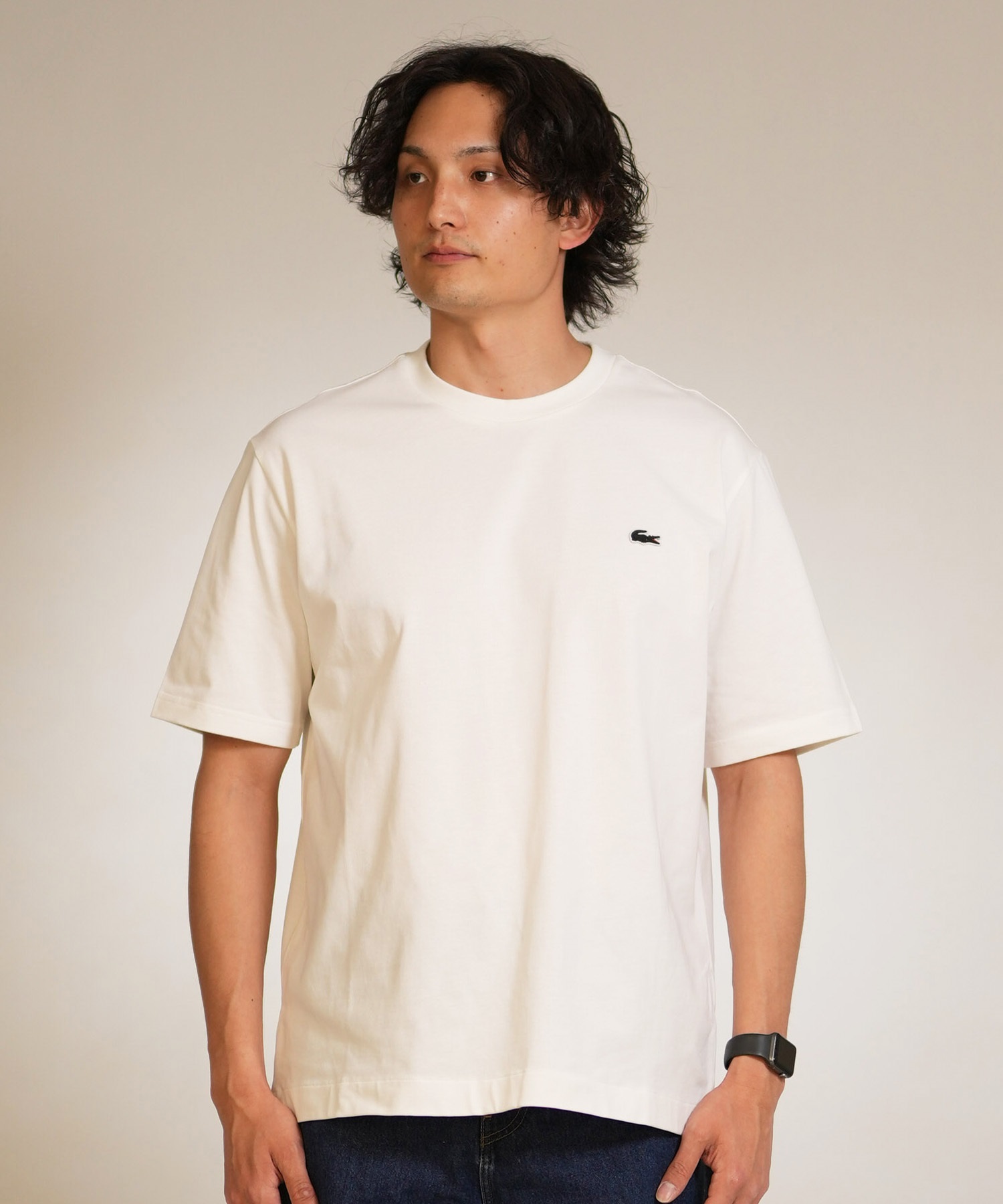 ラコステ　半袖　シャツ　2着 LACOSTE ラコステ 半袖 Tシャツ メンズ ロゴ バックプリントベーシック