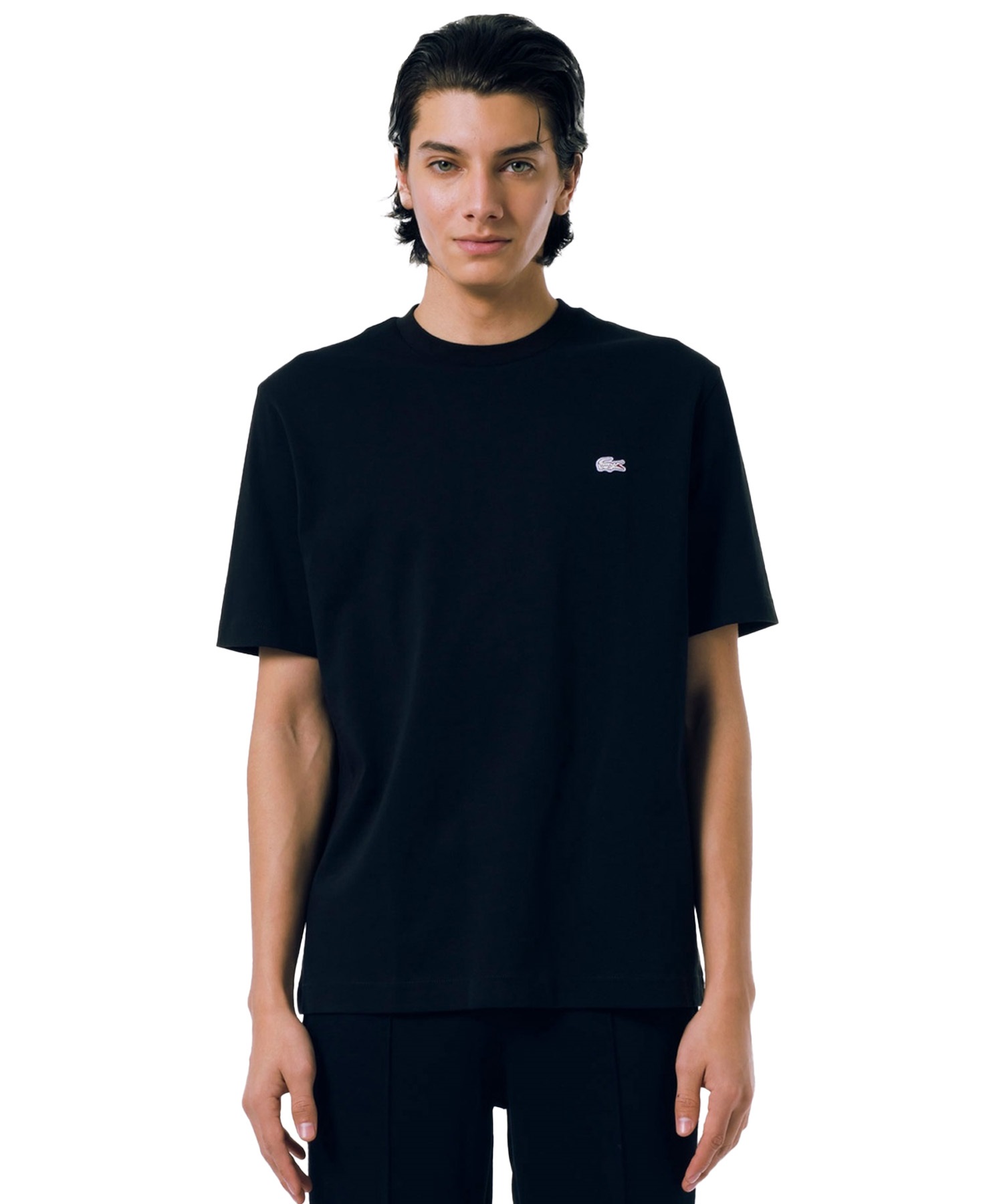 【国内発送◎】LACOSTE 半袖 バックプリント ベーシックTシャツ LACOSTE tシャツ 「LACOSTE / ラコステ」バックプリント