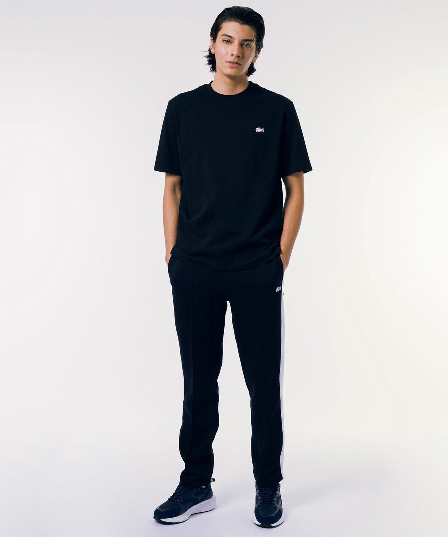 LACOSTE ラコステ 半袖 Tシャツ メンズ ロゴ バックプリントベーシック