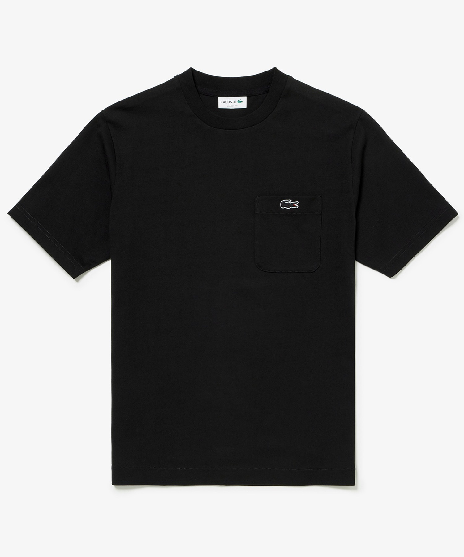 LACOSTE ラコステ 半袖 Tシャツ メンズ アウトライン クロック