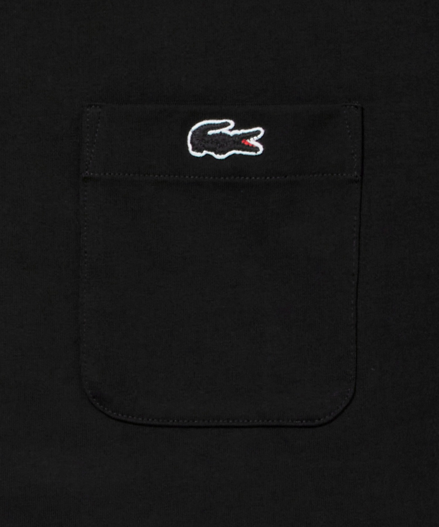 LACOSTE ラコステ 半袖 Tシャツ メンズ アウトライン クロック