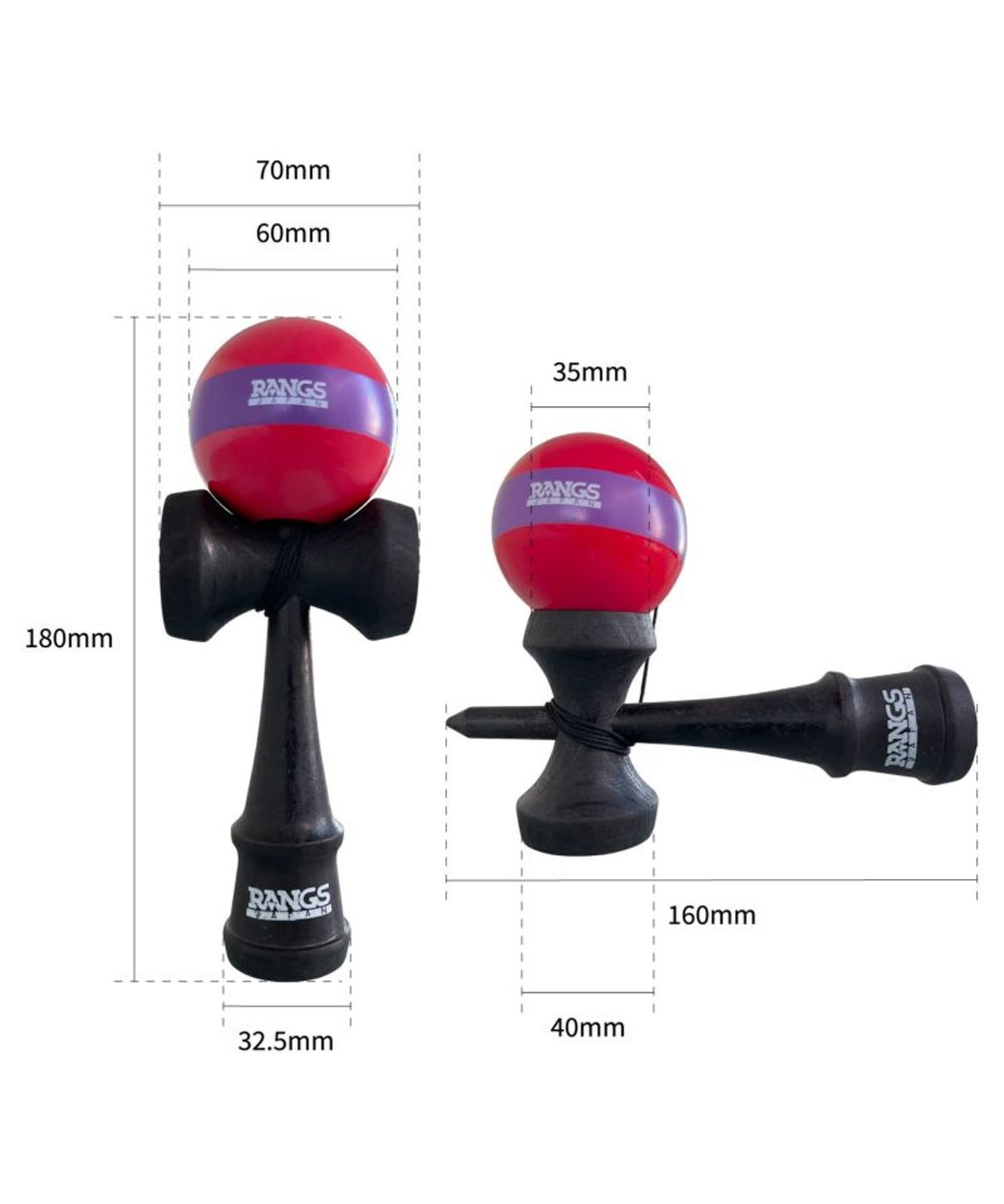 Cereal Kendama - TT Mod 2025 Hybrid2o4 Shape