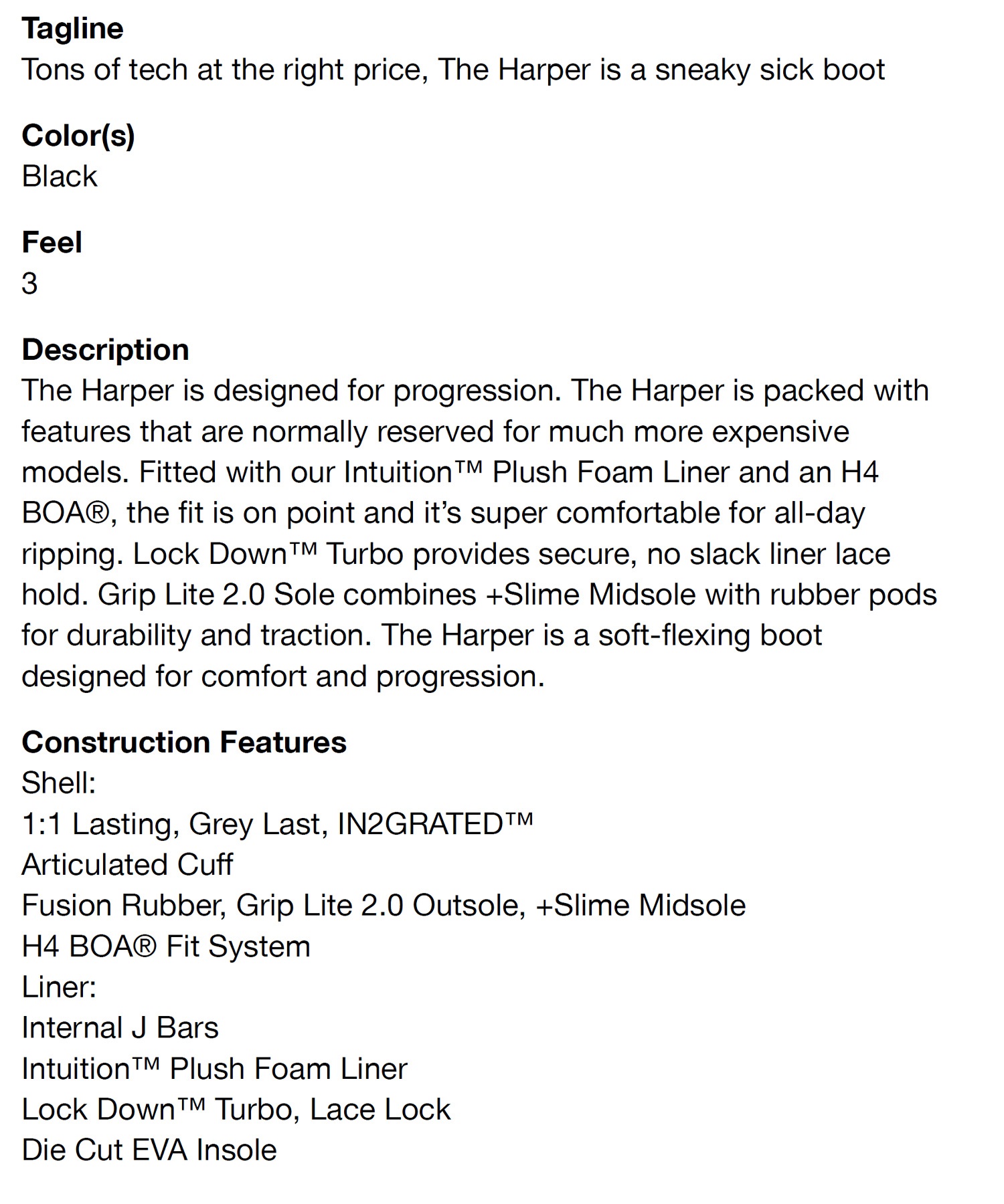 RIDE ライド HARPER スノーボード ブーツ レディース ムラサキスポーツ