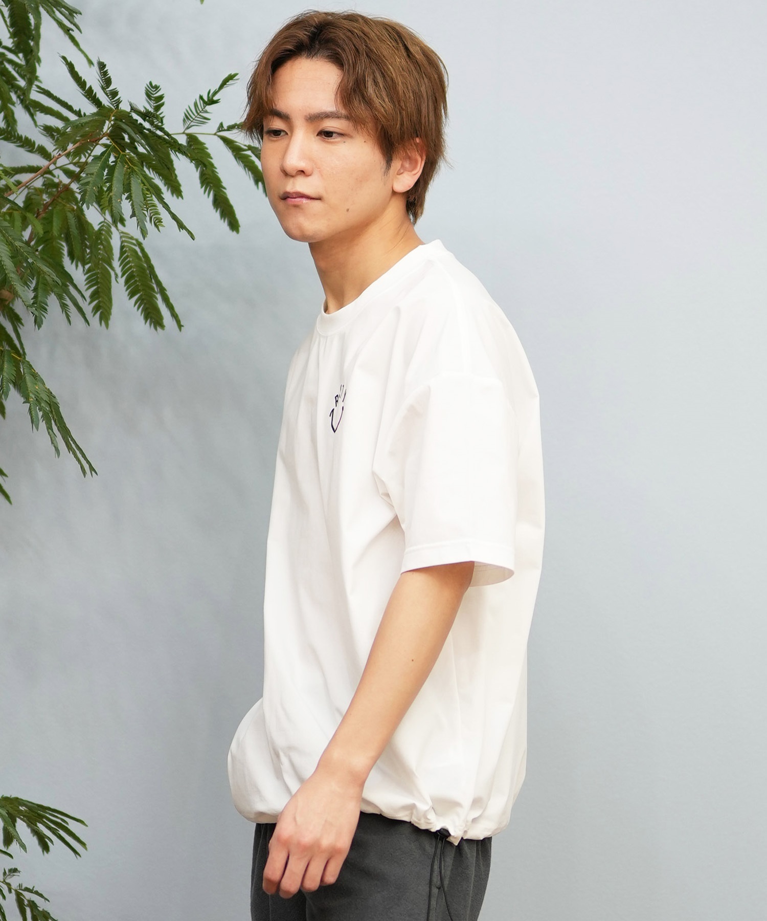 RUSTY ラスティ 水着 ラッシュガード 半袖 Tシャツ メンズ バック