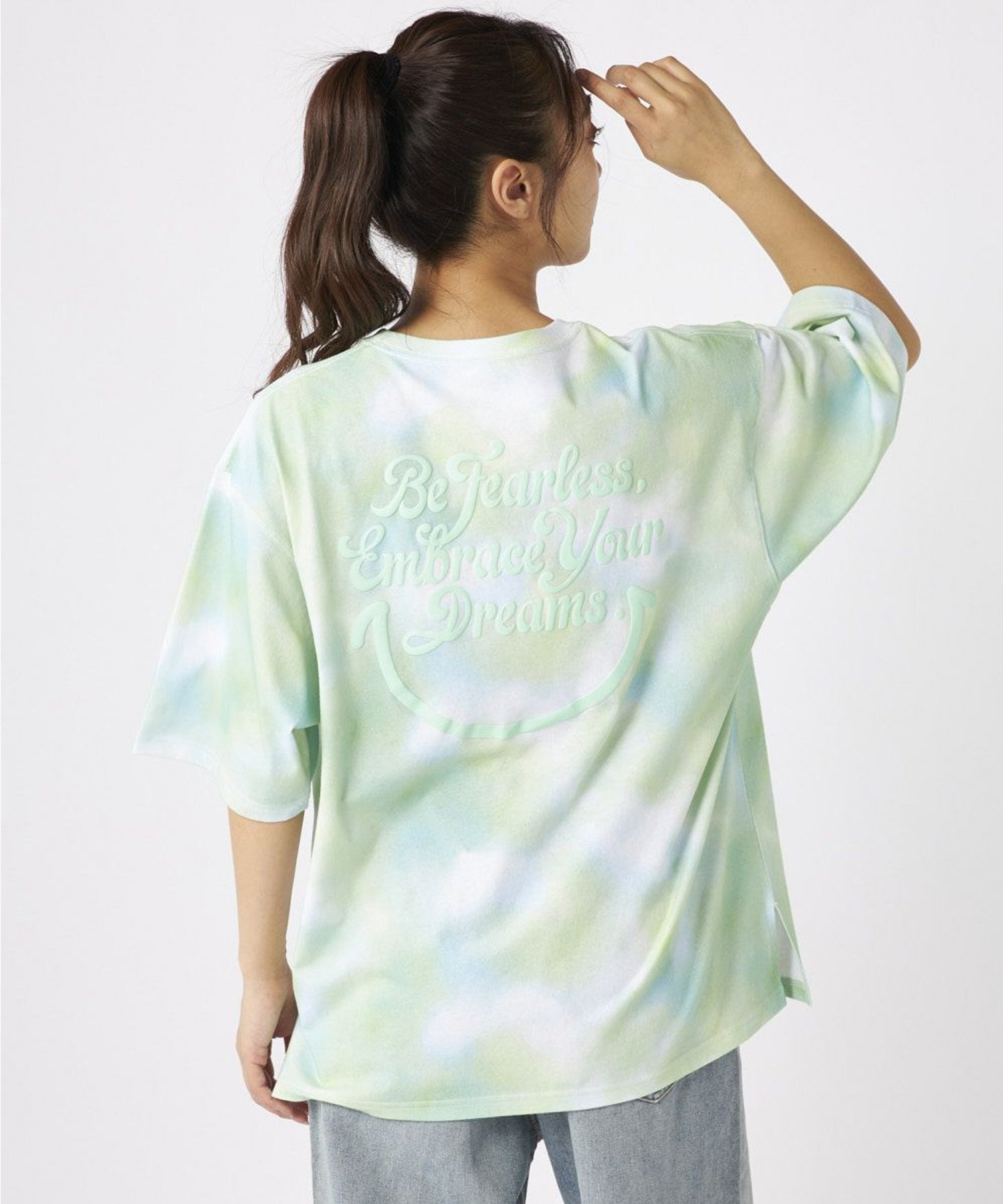 RUSTY ラスティー 半袖 Tシャツ レディース バックプリント ニコ