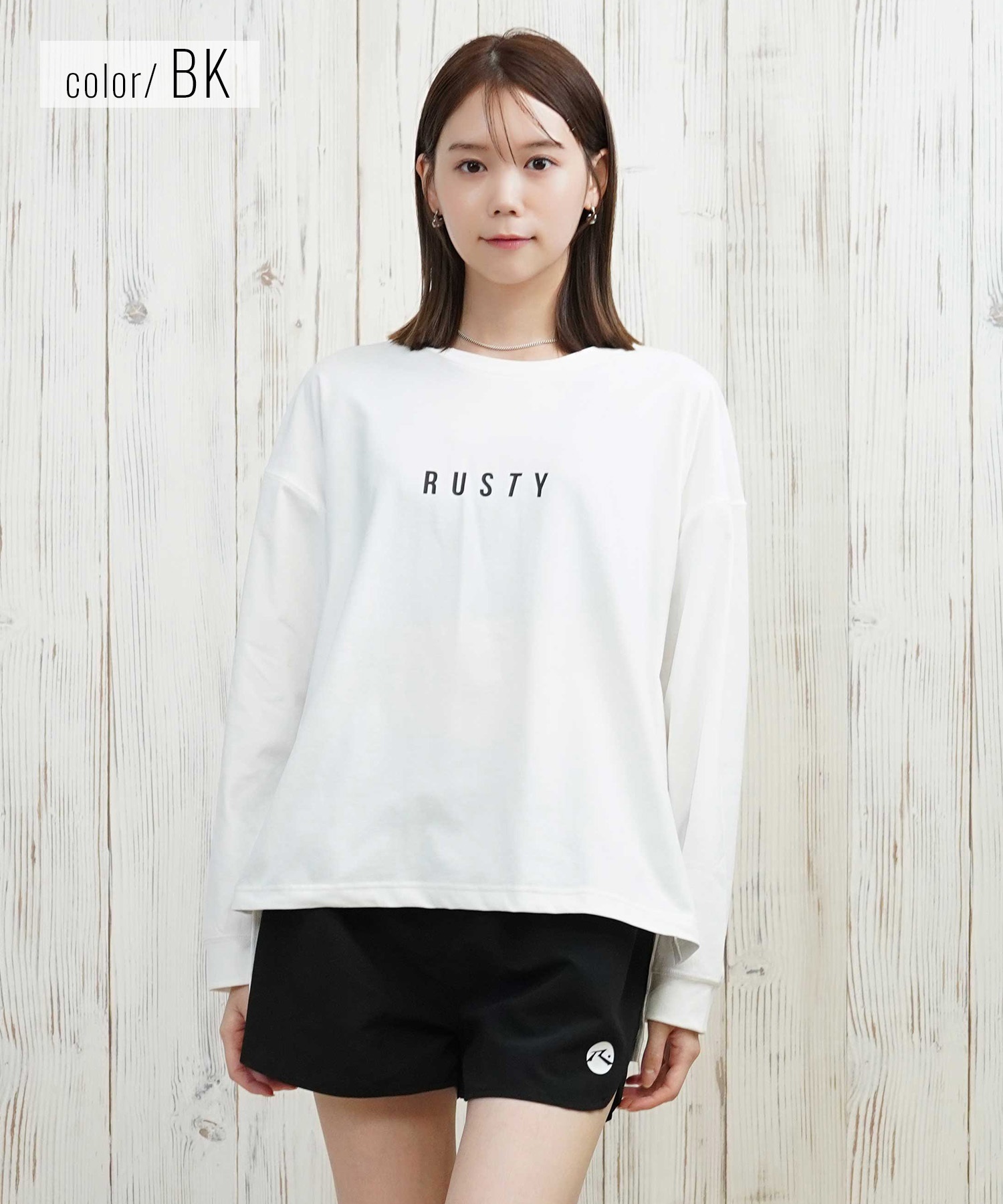 RUSTY ラスティ 水着 レディース 4点セット ブラトップ ショーツ ロンT