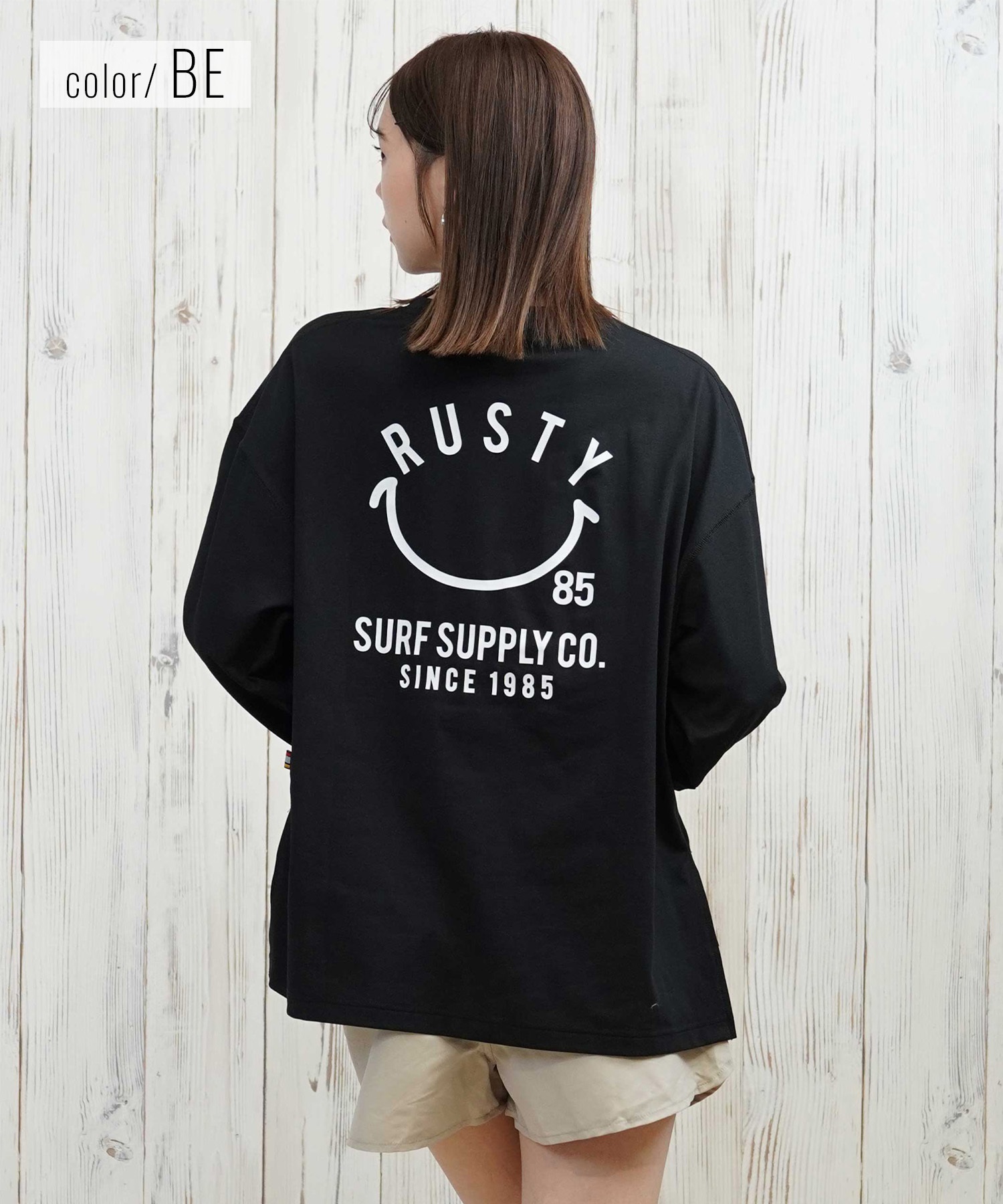 RUSTY ラスティ 水着 レディース 4点セット ブラトップ ショーツ ロンT