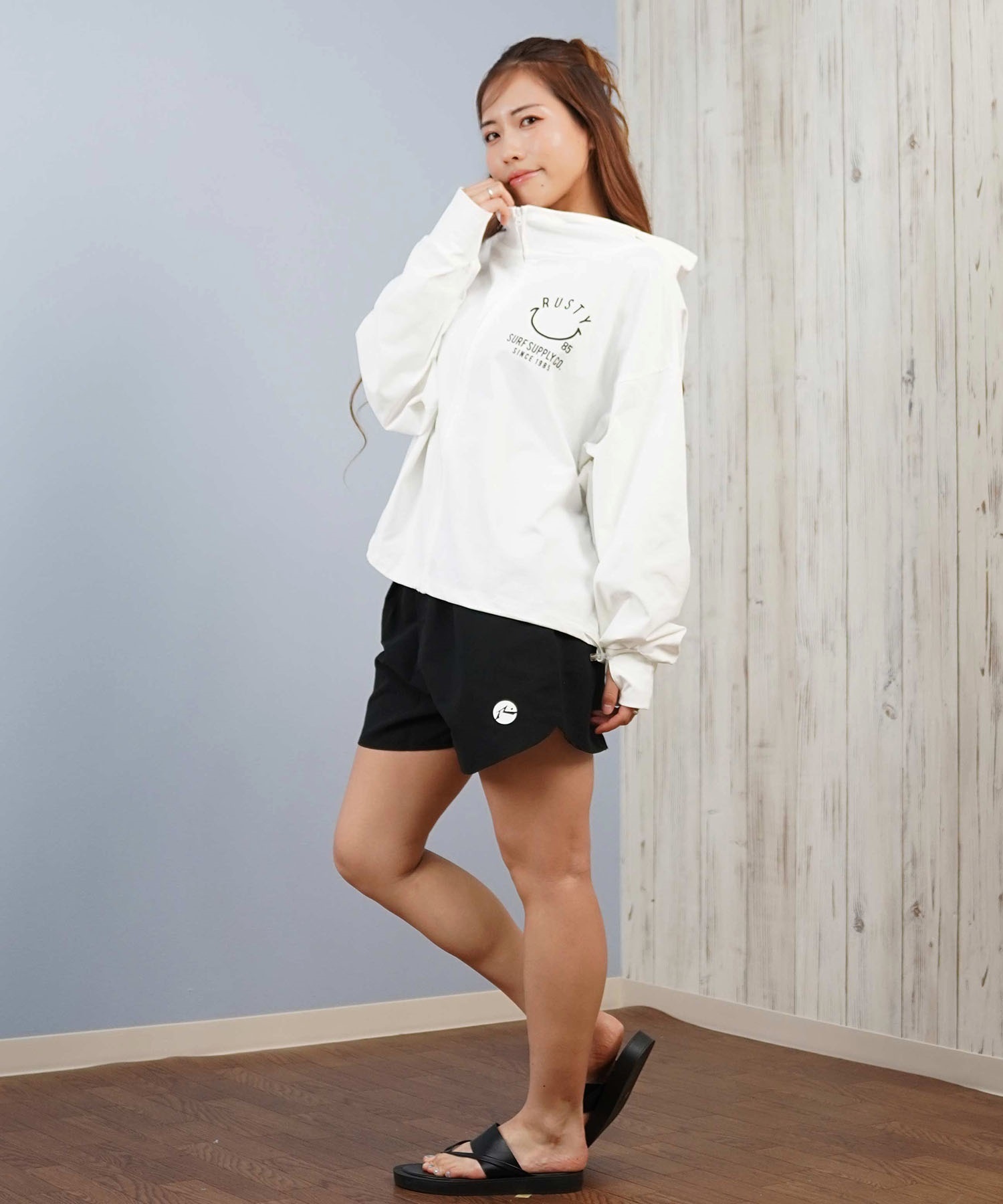 RUSTY ラスティ 水着 ビキニ レディース 4点セット 長袖 ラッシュ