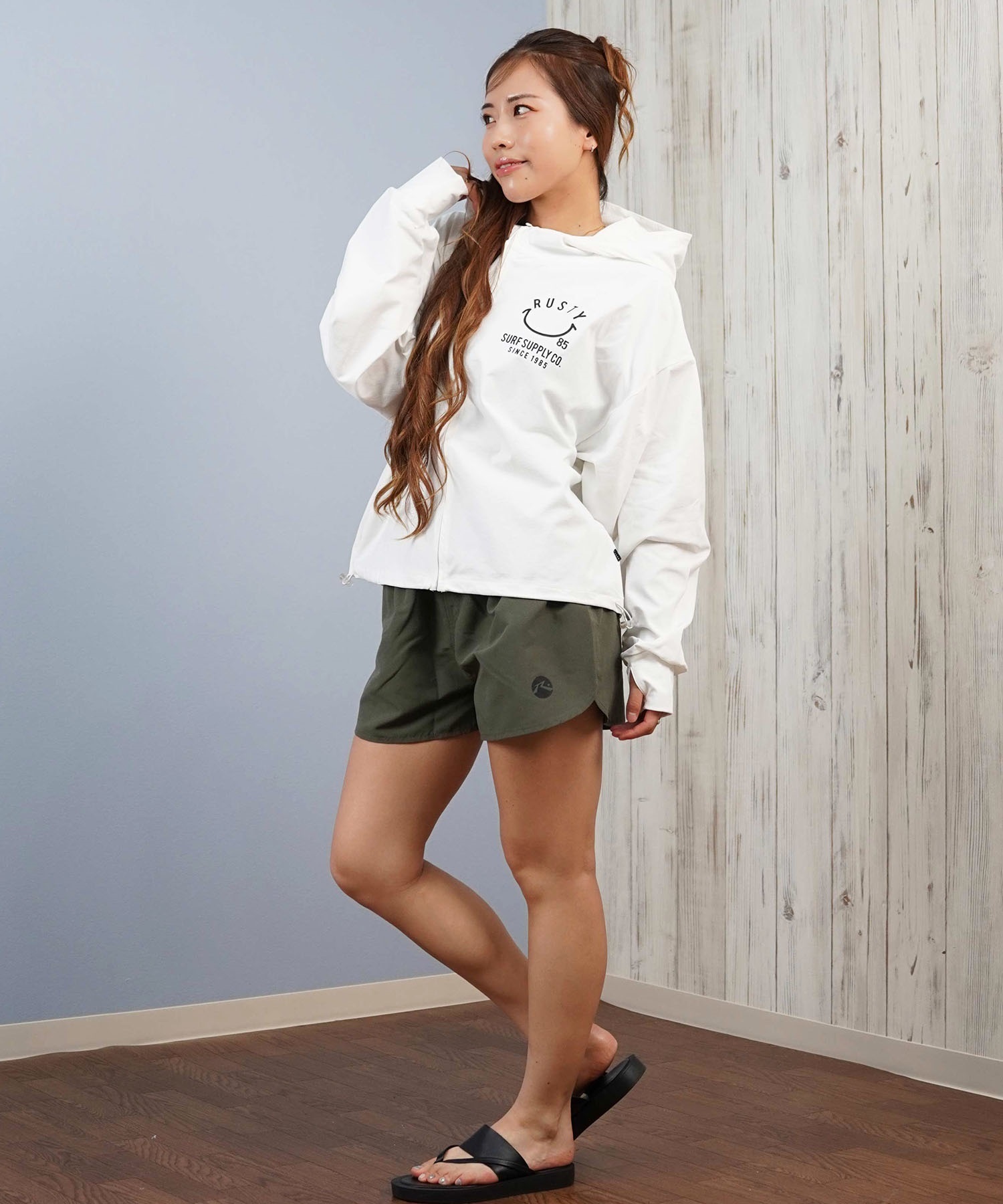 RUSTY ラスティ 水着 ビキニ レディース 4点セット 長袖 ラッシュ