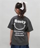 RUSTY ラスティー 半袖 Tシャツ キッズ 子供 965505(LGN-100cm)