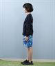 RUSTY ラスティ 水着 海パン トランクス サーフパンツ キッズ ジュニア 子供 トロピカルカモフラージュ ボードショーツ 965401(BL-130cm)