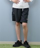 RUSTY ラスティ 水着 海パン トランクス サーフパンツ キッズ ジュニア 子供 無地 ワッペン付きボードショーツ 965403(BK-130cm)