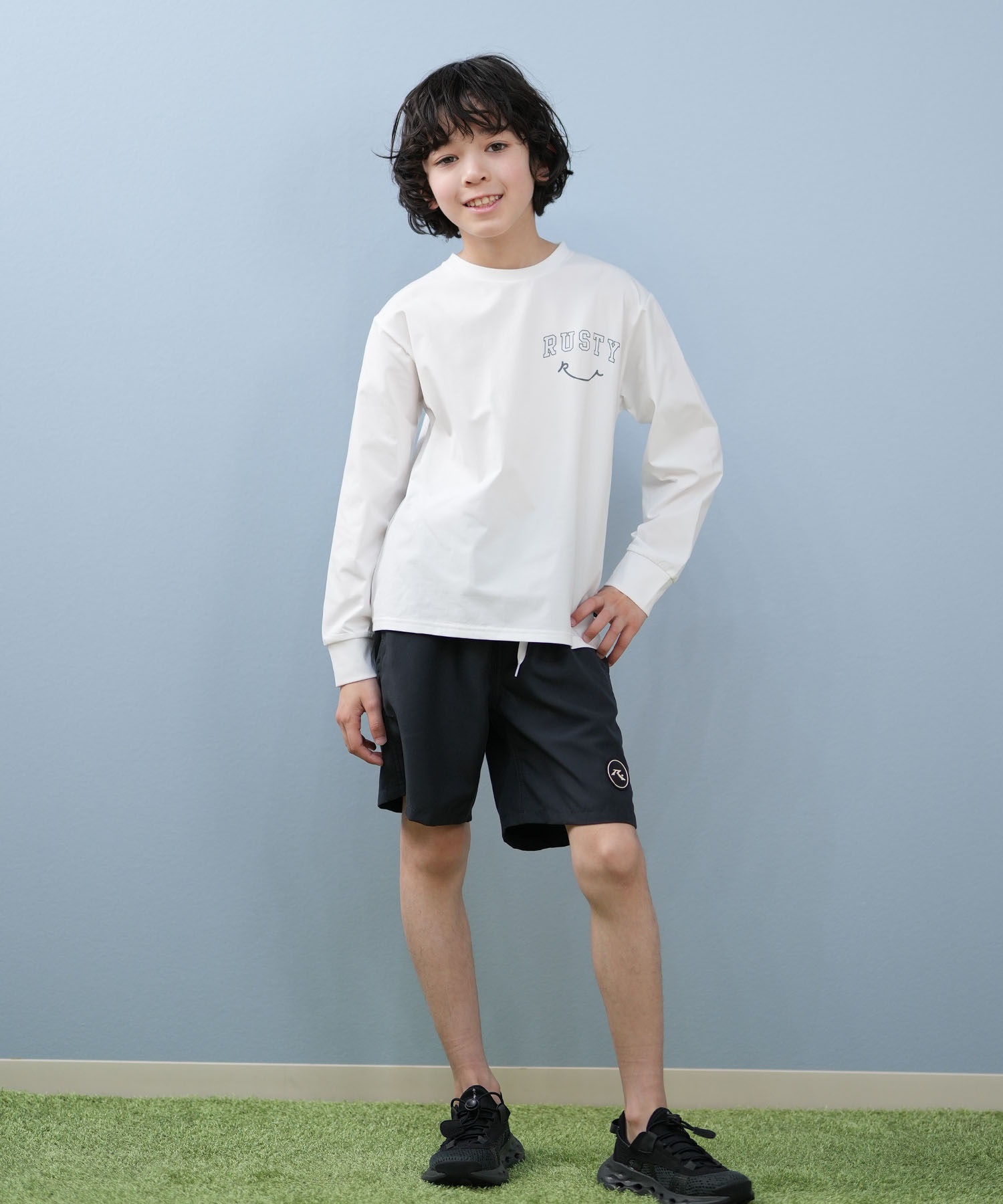 RUSTY ラスティ 水着 海パン トランクス サーフパンツ キッズ ジュニア