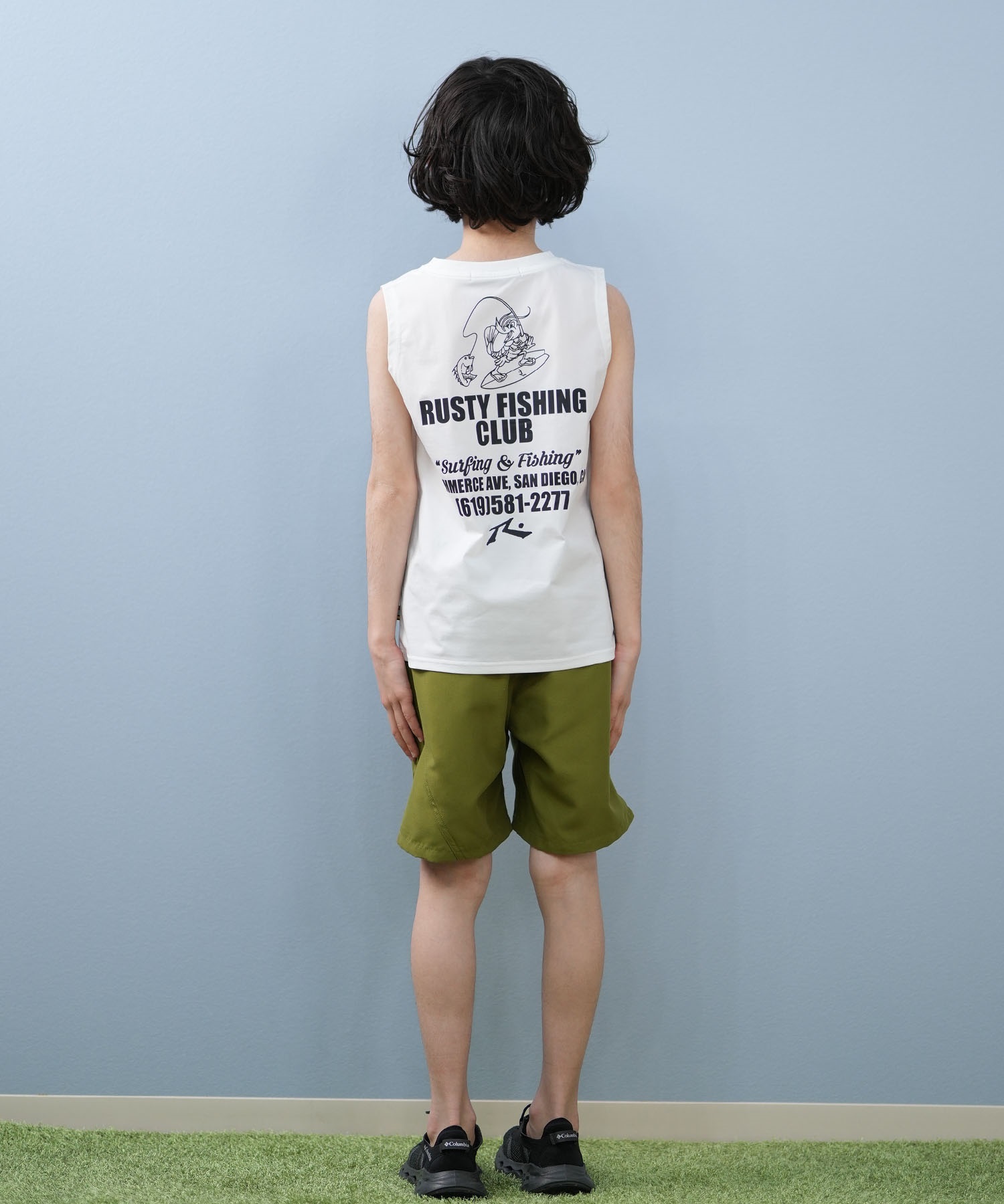 RUSTY ラスティ 水着 海パン トランクス サーフパンツ キッズ ジュニア