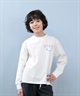 RUSTY ラスティ 水着 ラッシュガード 長袖 Tシャツ ロンT キッズ ジュニア 子供 男の子 女の子 水陸両用 吸水速乾 UVカット 965463(WT-130cm)