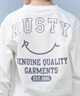 RUSTY ラスティ 水着 ラッシュガード 長袖 Tシャツ ロンT キッズ ジュニア 子供 男の子 女の子 水陸両用 吸水速乾 UVカット 965463(WT-130cm)