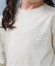 RUSTY ラスティ 水着 ラッシュガード 長袖 Tシャツ ロンT キッズ ジュニア 子供 男の子 女の子 水陸両用 吸水速乾 UVカット 965463(WT-130cm)