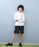 RUSTY ラスティ 水着 ラッシュガード 長袖 Tシャツ ロンT キッズ ジュニア 子供 男の子 女の子 水陸両用 吸水速乾 UVカット 965463(WT-130cm)