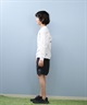 RUSTY ラスティ 水着 ラッシュガード 長袖 Tシャツ ロンT キッズ ジュニア 子供 男の子 女の子 水陸両用 吸水速乾 UVカット 965463(WT-130cm)