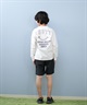 RUSTY ラスティ 水着 ラッシュガード 長袖 Tシャツ ロンT キッズ ジュニア 子供 男の子 女の子 水陸両用 吸水速乾 UVカット 965463(WT-130cm)