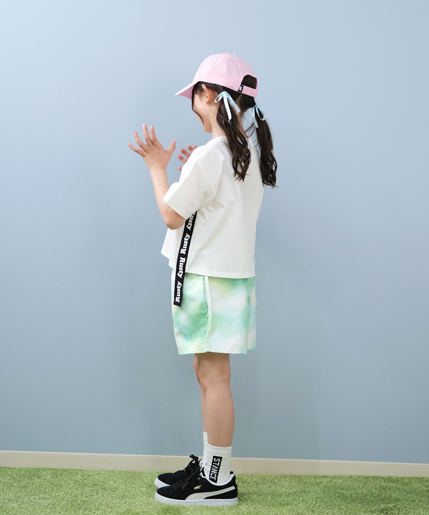 RUSTY ラスティ ハーフパンツ ショートパンツ キッズ ジュニア 子供