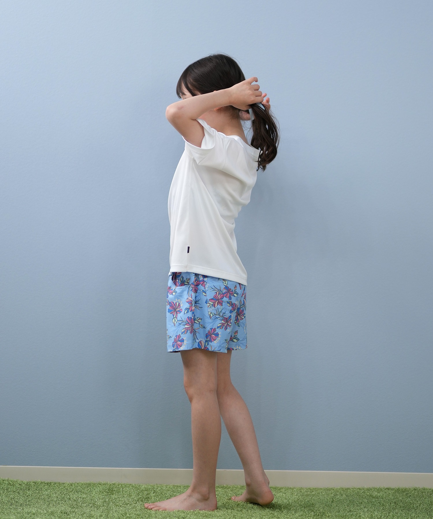 RUSTY ラスティ 水着 4点セット キッズ ジュニア 子供 女の子 スイム