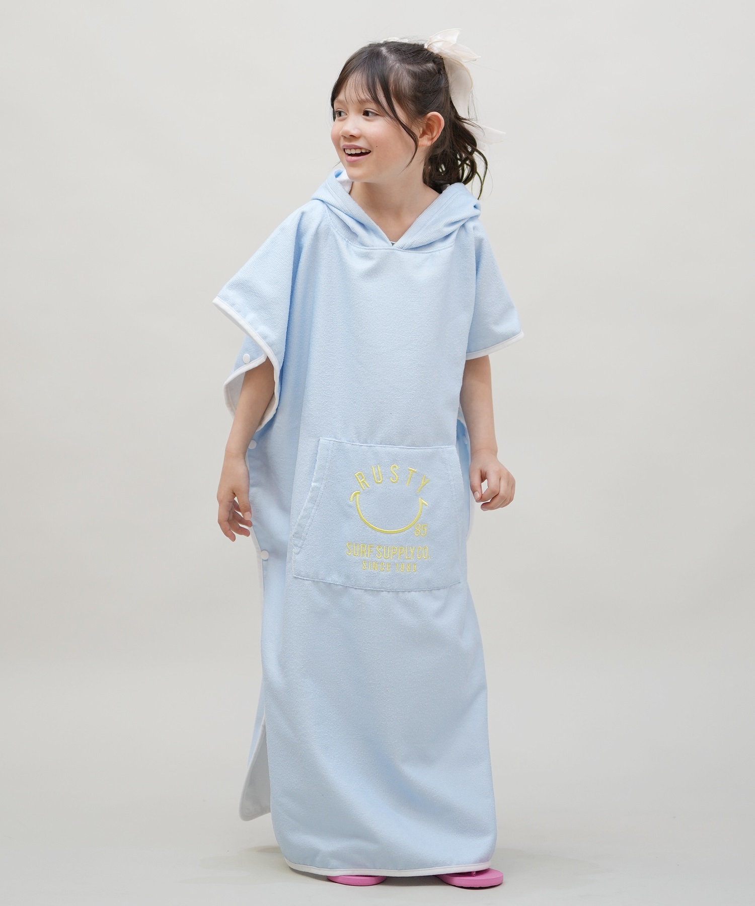 RUSTY ラスティー ラップタオル キッズ 子供 ポンチョタオル 964955