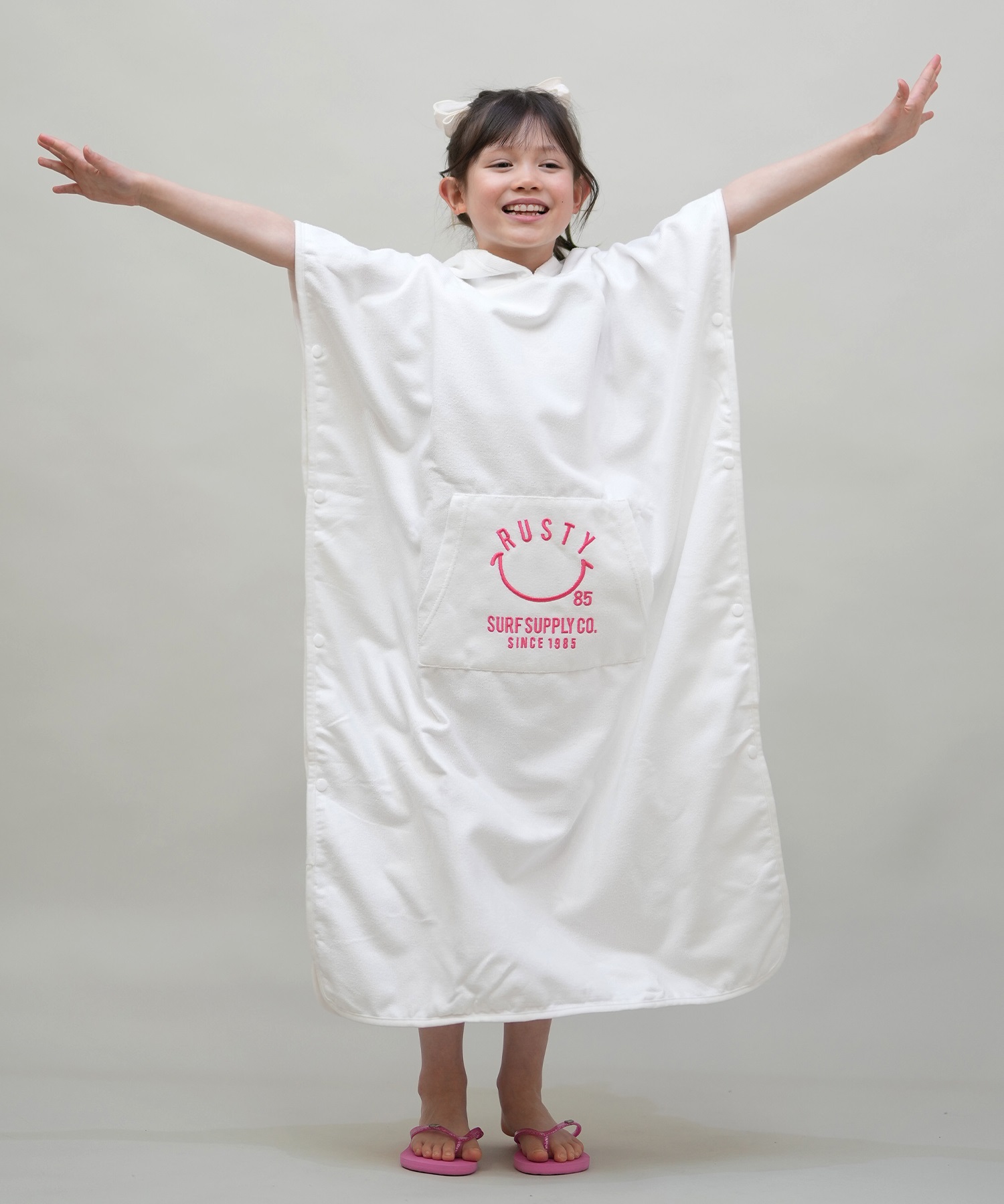 RUSTY ラスティー ラップタオル キッズ 子供 ポンチョタオル 964955