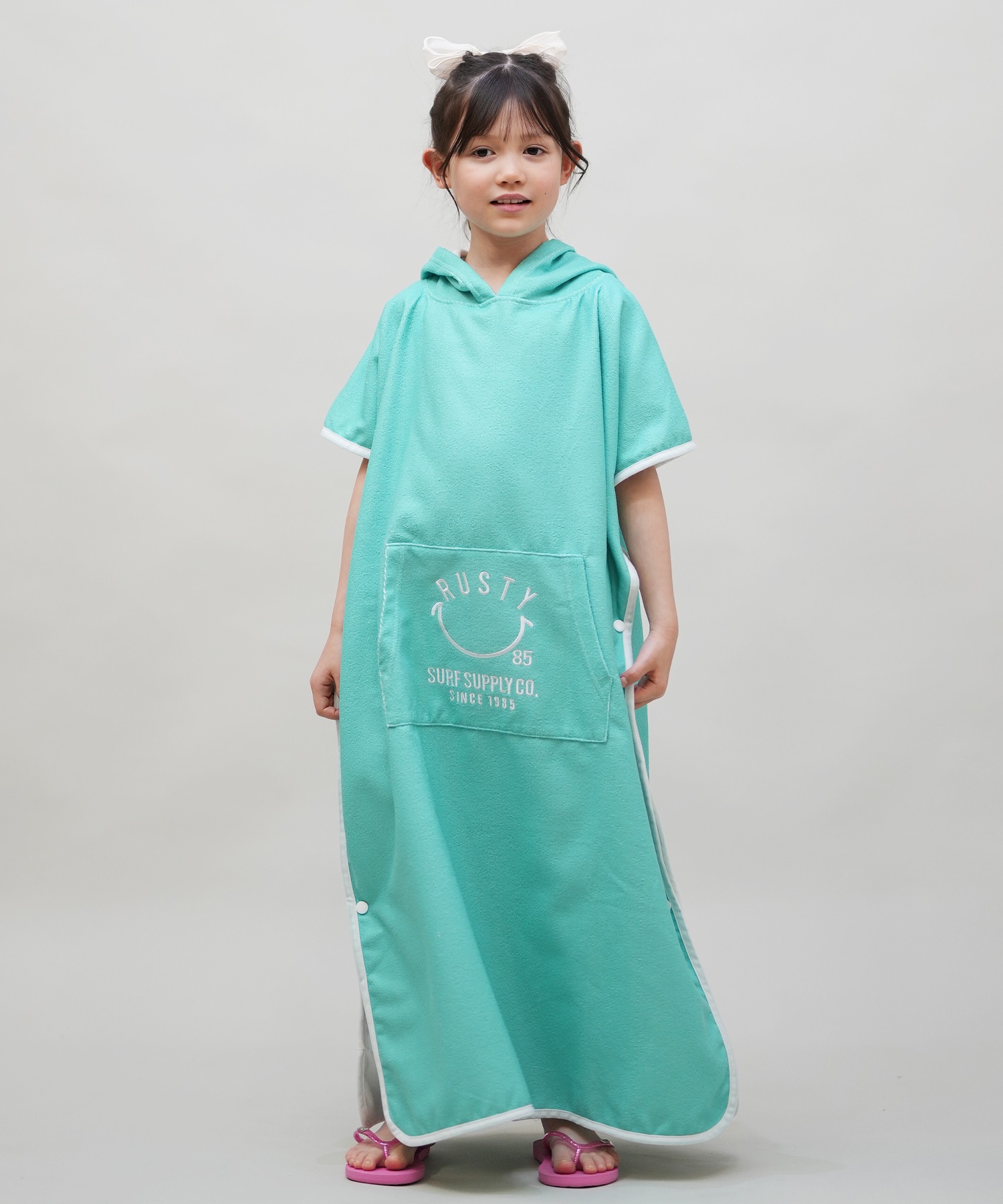 RUSTY ラスティー ラップタオル キッズ 子供 ポンチョタオル 964955