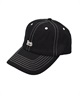 Lee リー キャップ ワンポイント ロゴ 刺しゅう ユニセックス LE NO-DYE 6P CAP 251076601(BLACK-FREE)