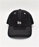 Lee リー キャップ ワンポイント ロゴ 刺しゅう ユニセックス LE NO-DYE 6P CAP 251076601(BLACK-FREE)