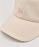 Lee リー キャップ ワンポイント ロゴ 刺しゅう ユニセックス LE NO-DYE 6P CAP 251076601(BLACK-FREE)