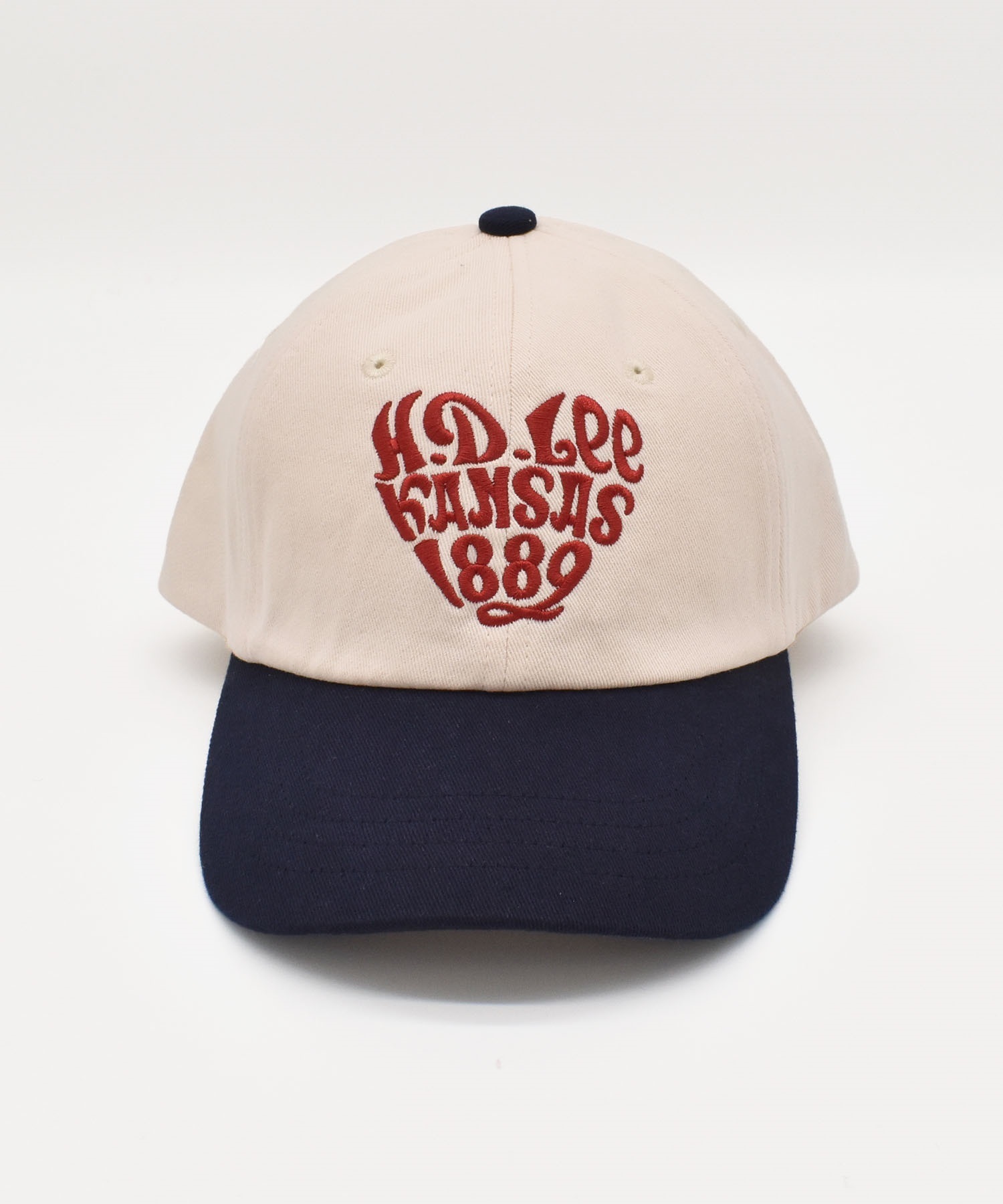 Lee リー キャップ ハート ロゴ 刺しゅう ユニセックス LE COTTON