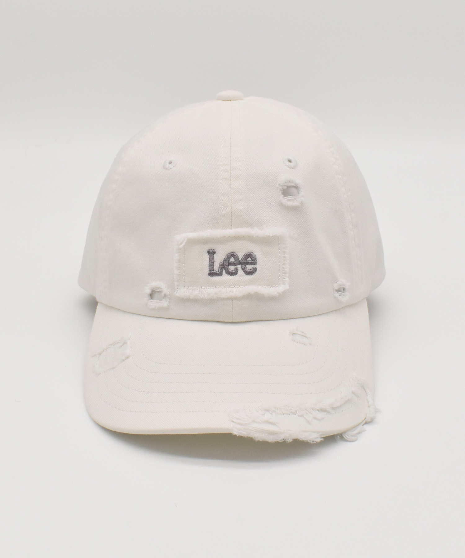 OFF WHITE ダメージ加工がモード感UP！ダメージ デニムキャップ デニムキャップ ダメージ加工 メンズ #A676 | ACCESSORY
