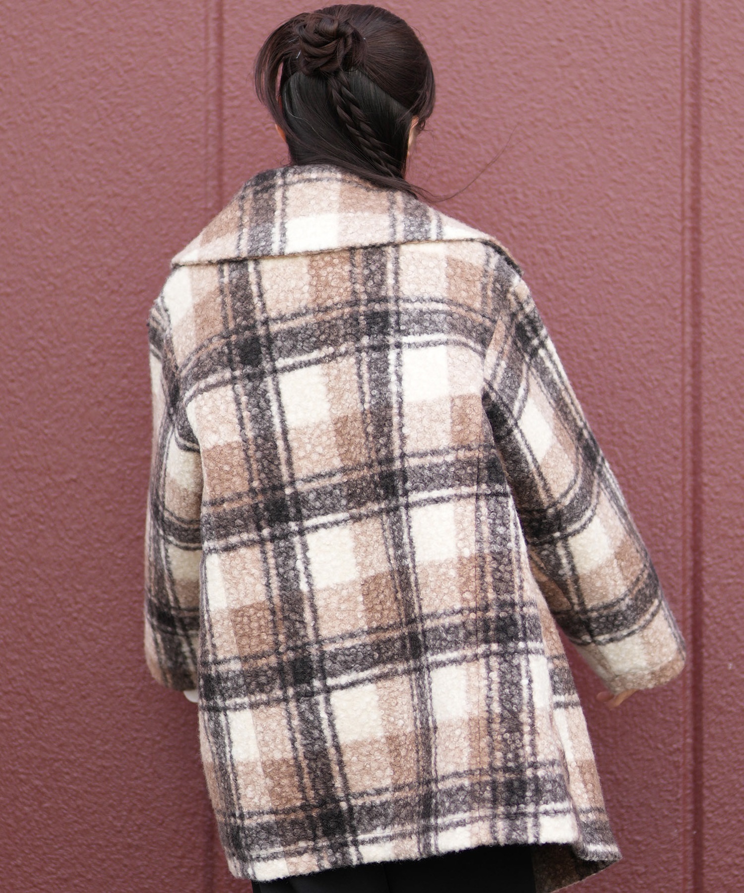 RIKKA FEMME リッカファム ジャケット レディース チェック柄