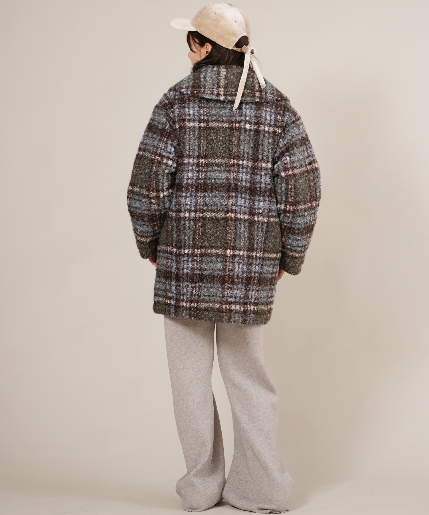 RIKKA FEMME リッカファム ジャケット レディース チェック柄